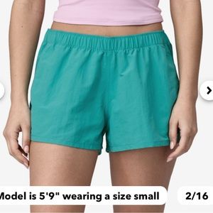 Patagonia Barely Baggies Shorts Subtidal Blue